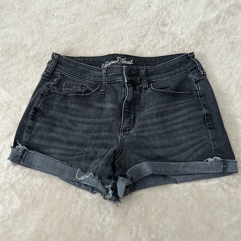 Universal Thread Dark Gray Jean Shorts